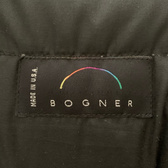 Bogner Men’s Winter Ski Coat Jacket (black, size 42, full zip)
